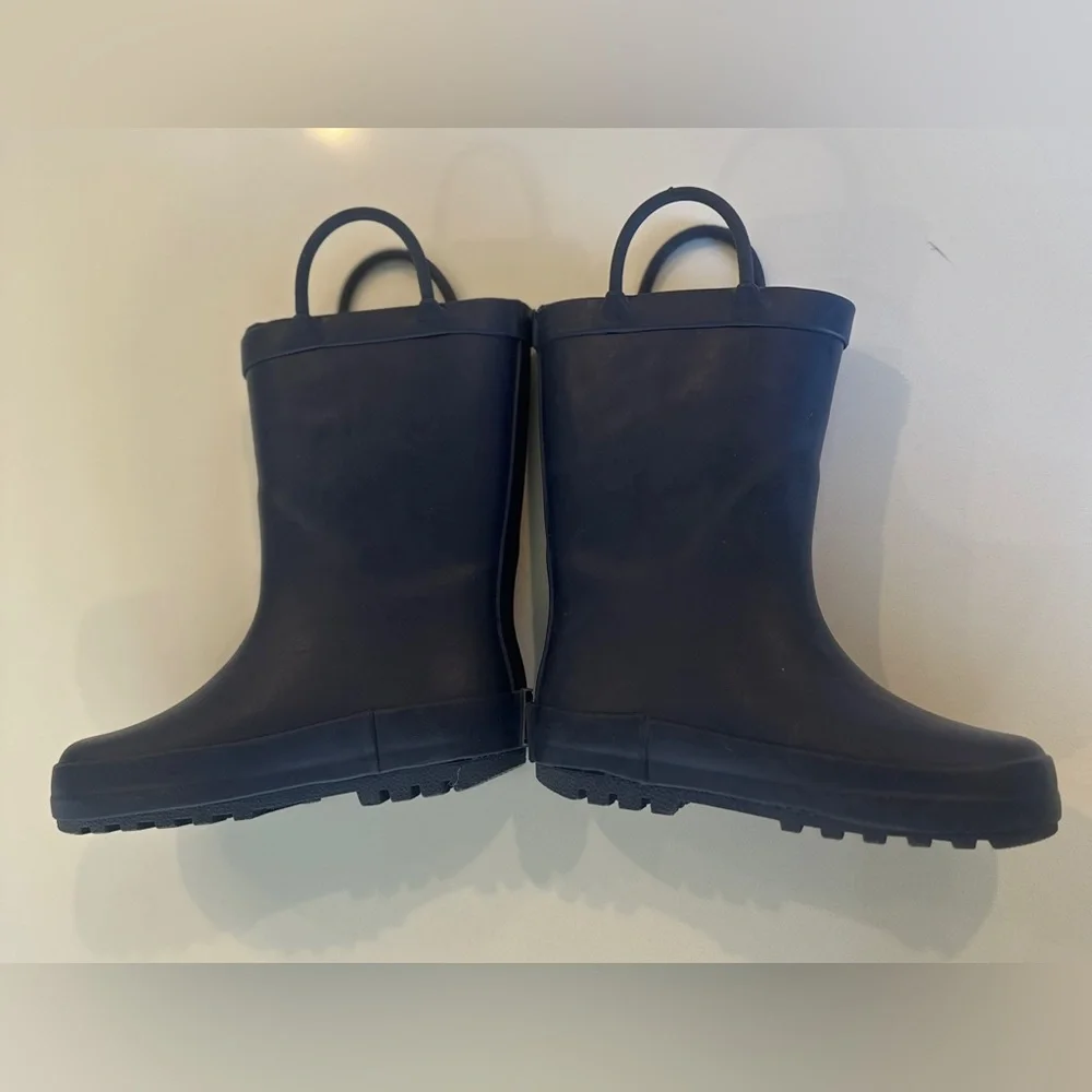 Lone Cone kids  Navy Blue Rain Boots